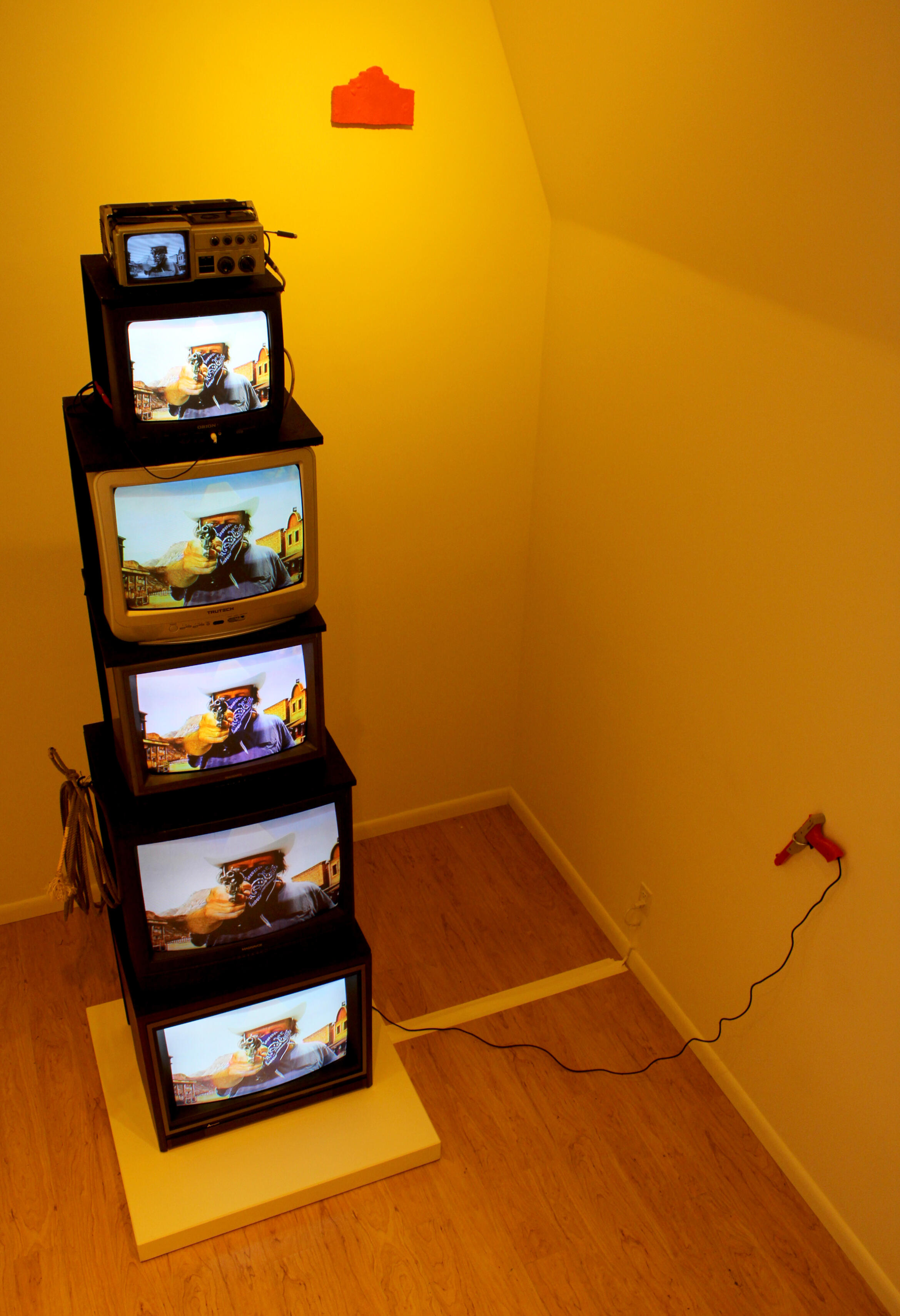 REVERSE COWBOY, overhead view, 2026