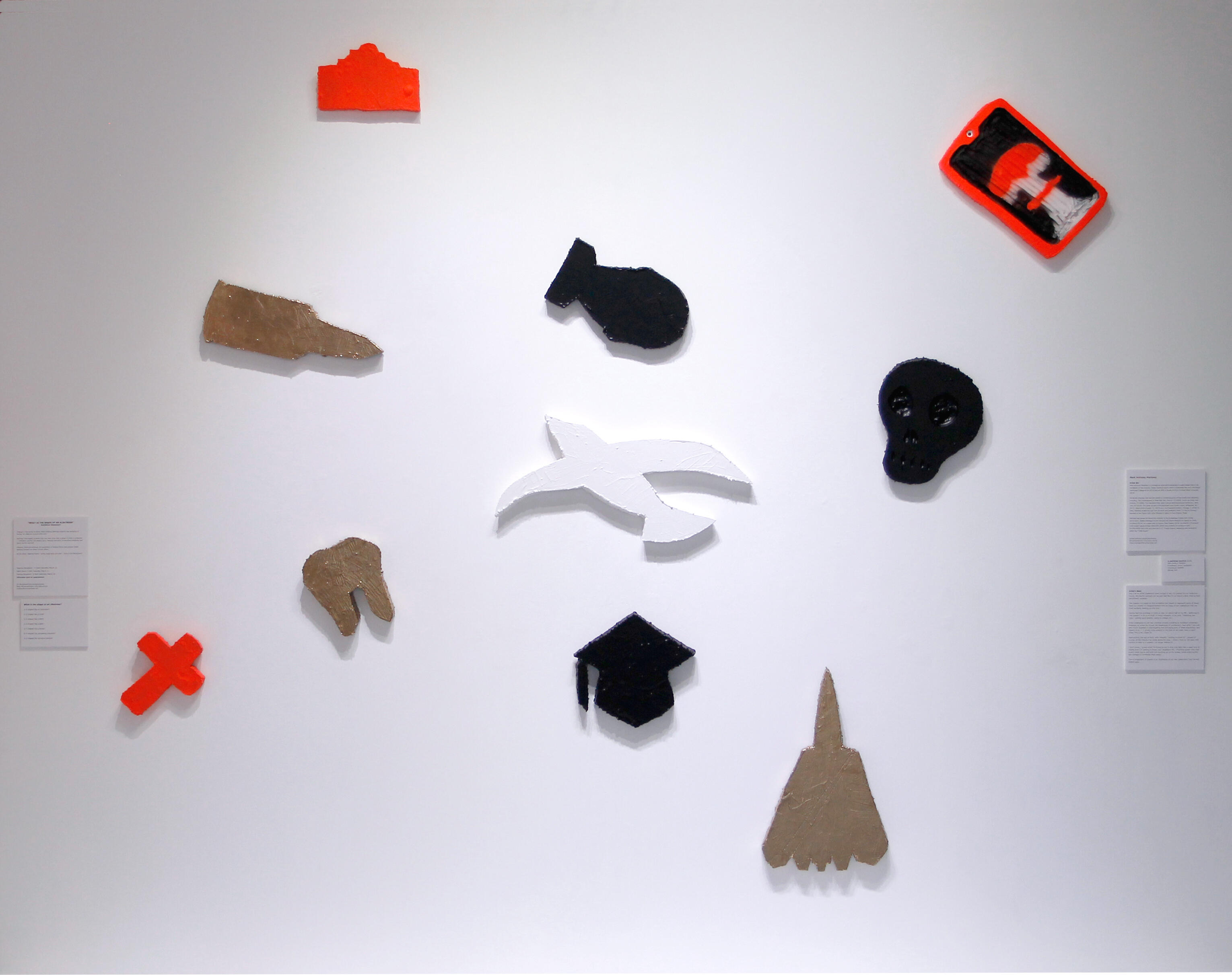 WHAT IS THE SHAPE OF AN ALBATROSS, installation view, 2026