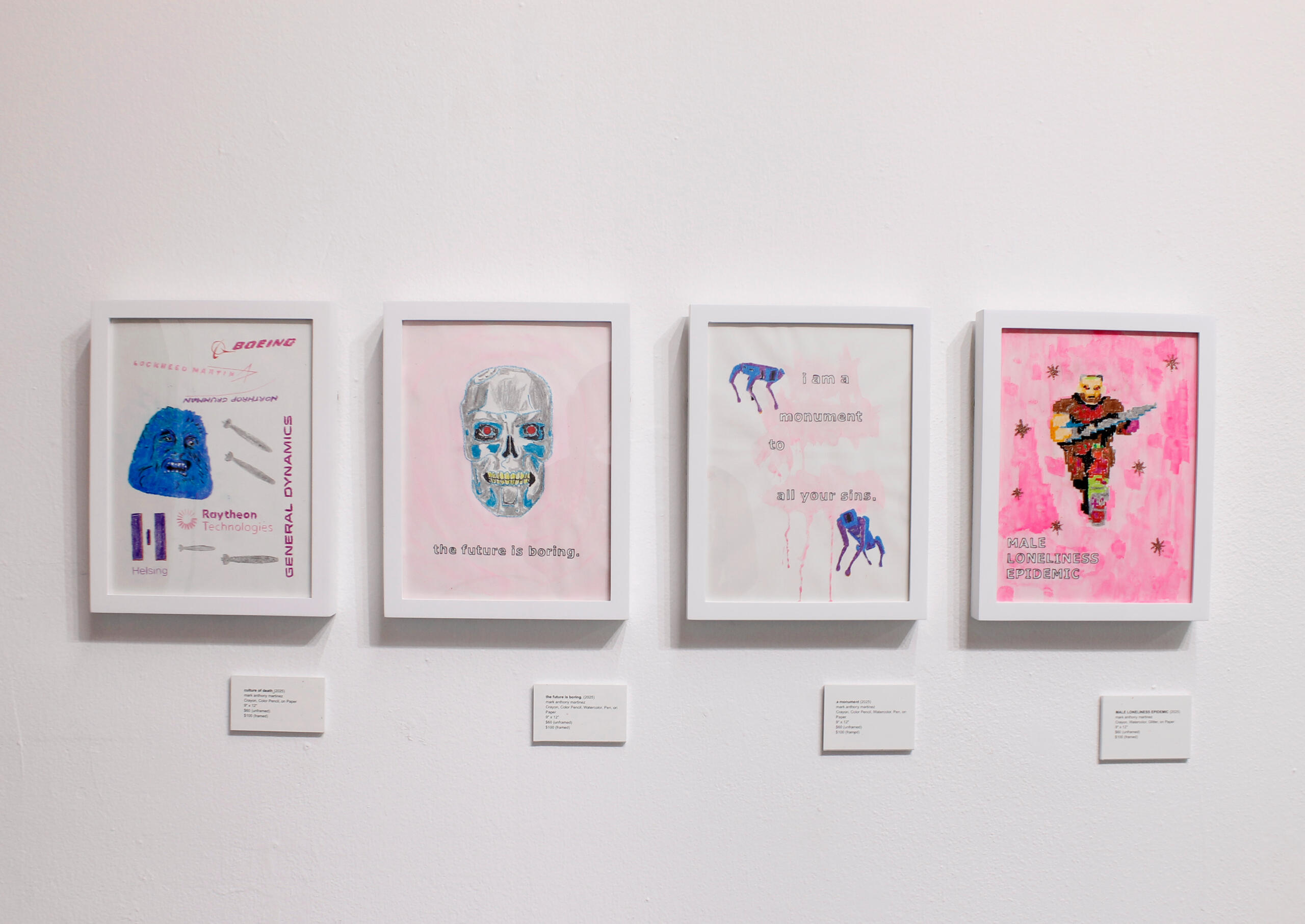 grasping at straws, a solo show by mark anthony martinez, 2025