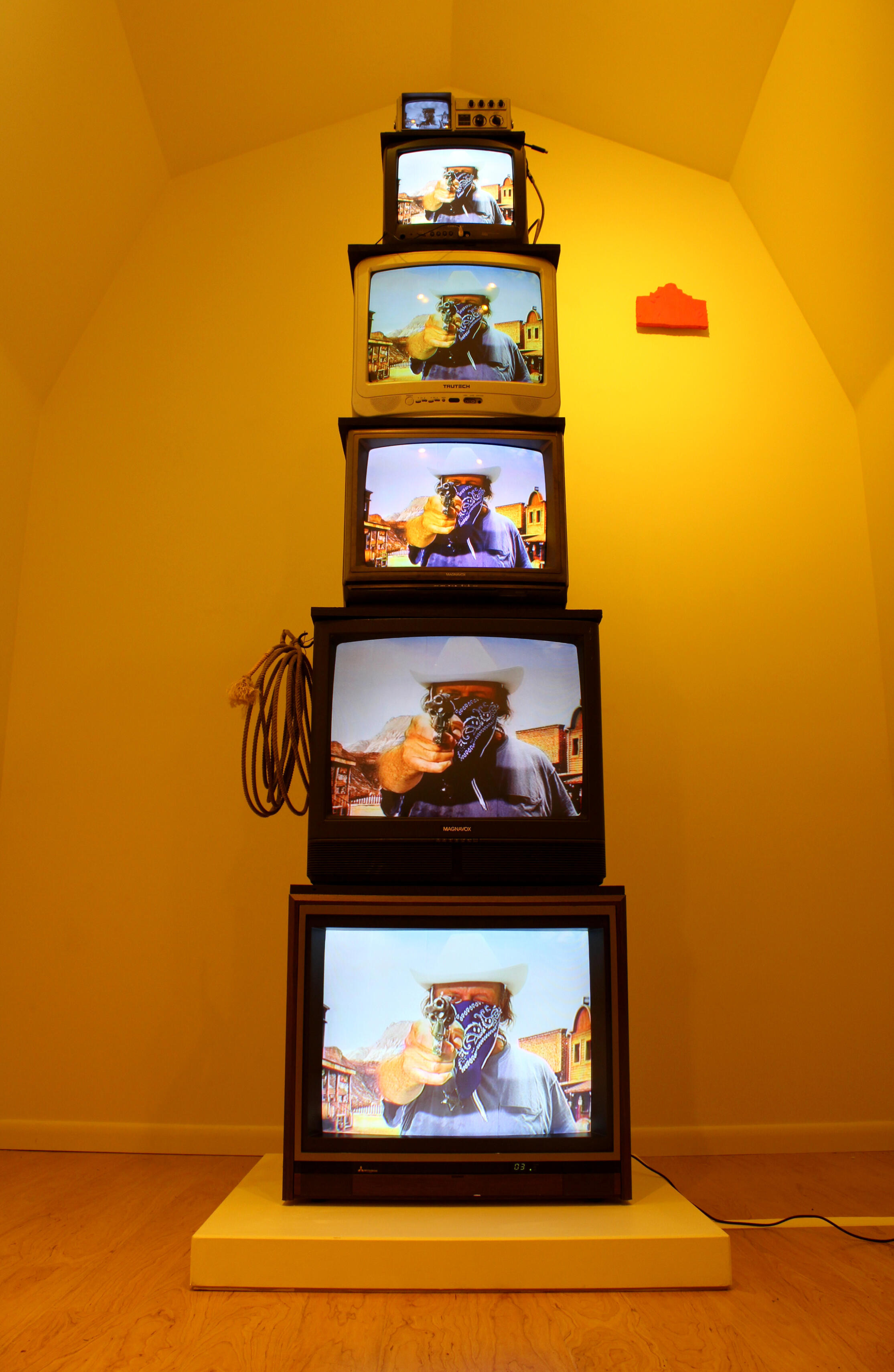 REVERSE COWBOY, install shot, 2026